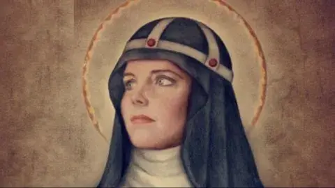 Santa Brígida, patrona de las viudas Santa Brígida, patrona de las viudas