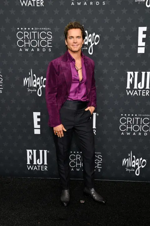 Matt Bomer en la alfombra roja de los Critics Choice Awards 2025. Matt Bomer en la alfombra roja de los Critics Choice Awards 2025.