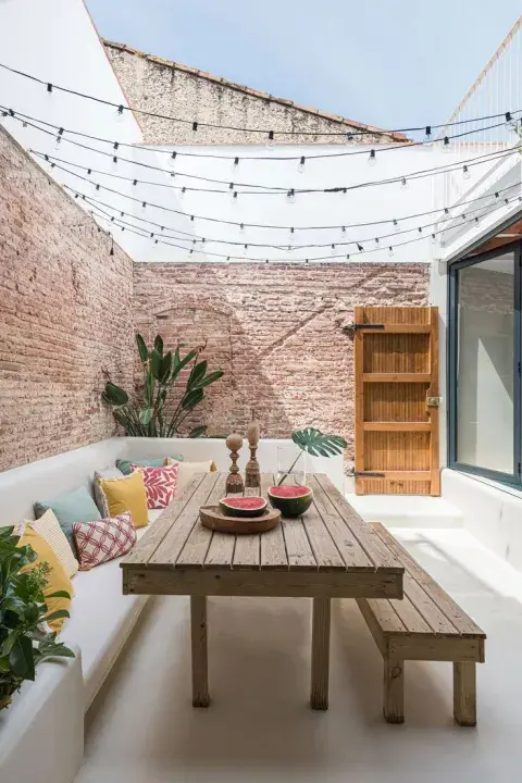 Ideas simples para decorar un patio chico Ideas simples para decorar un patio chico