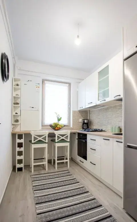 Foto de una cocina. Foto de una cocina.