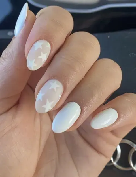 uñas blancas uñas blancas