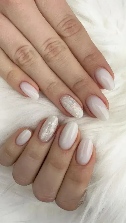 uñas blancas uñas blancas