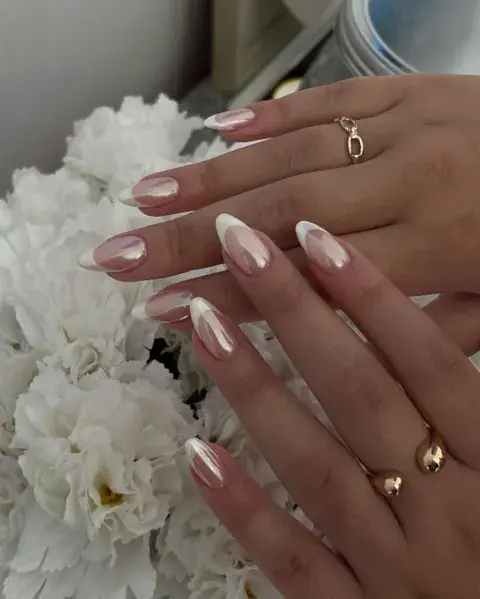 uñas perladas uñas perladas