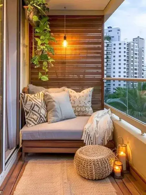 Para sumarle onda podés agregar un lugar para sentarse y agregar mantas Para sumarle onda podés agregar un lugar para sentarse y agregar mantas