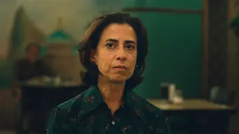 Foto de Fernanda Torres en Aún estoy aquí. Foto de Fernanda Torres en Aún estoy aquí.