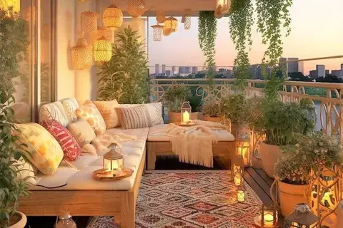 Este aspecto es primordial para disfrutar de la terraza durante el atardecer y la noche Este aspecto es primordial para disfrutar de la terraza durante el atardecer y la noche