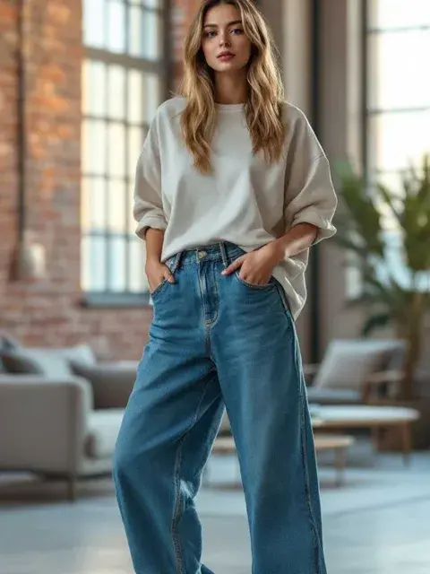 Los jeans de tiro alto sigue siendo furor en las nuevas colecciones Los jeans de tiro alto sigue siendo furor en las nuevas colecciones