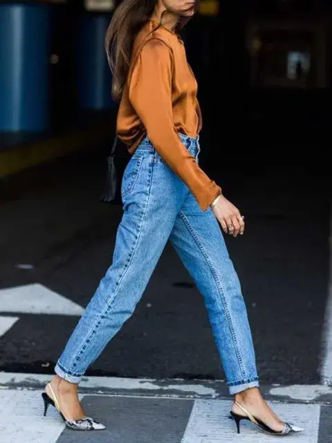 Las slingbacks no sólo son muy femeninas, también son cómodas y versátiles Las slingbacks no sólo son muy femeninas, también son cómodas y versátiles
