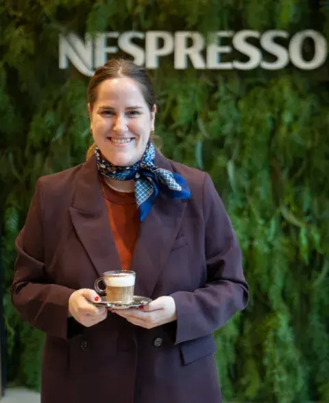 Camila Carpanetti, Coffee Ambassador de Nespresso Camila Carpanetti, Coffee Ambassador de Nespresso