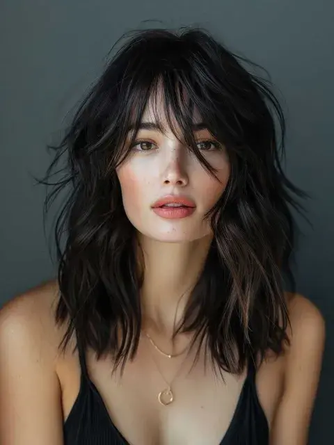 Hablamos de flequillo despeinado, un look que veremos mucho en este 2025 y que tiene múltiples bondades, entre ellas, cómodo y fácil para peinar y canchero Hablamos de flequillo despeinado, un look que veremos mucho en este 2025 y que tiene múltiples bondades, entre ellas, cómodo y fácil para peinar y canchero