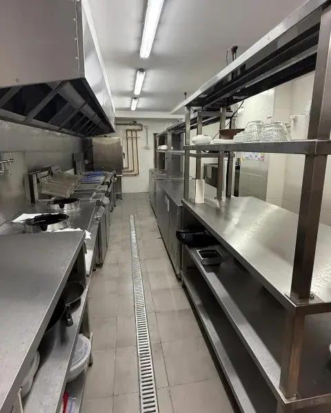 La cocina de GĀO, el restaurante chino de Kari Gao. La cocina de GĀO, el restaurante chino de Kari Gao.