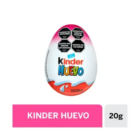 Foto de un huevo Kinder. Foto de un huevo Kinder.