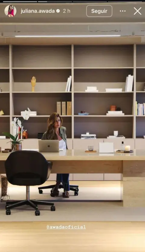 De acuerdo a las imágenes se pudo ver que la oficina de la ex primera dama cuenta con detalles elegante y minimalista. De acuerdo a las imágenes se pudo ver que la oficina de la ex primera dama cuenta con detalles elegante y minimalista.