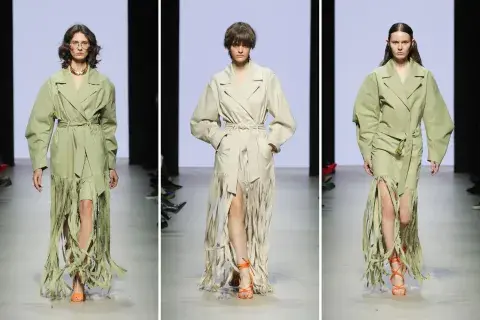 Leffers mostró la tendencia aplicada en faldas. Leffers mostró la tendencia aplicada en faldas.
