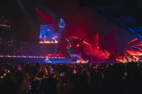 Foto del show de Margarita en el Movistar.
