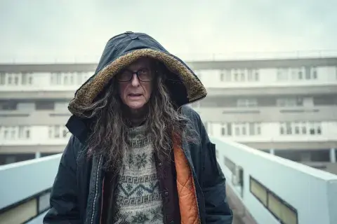 Peter Capaldi en la temporada 7 de Black Mirror.