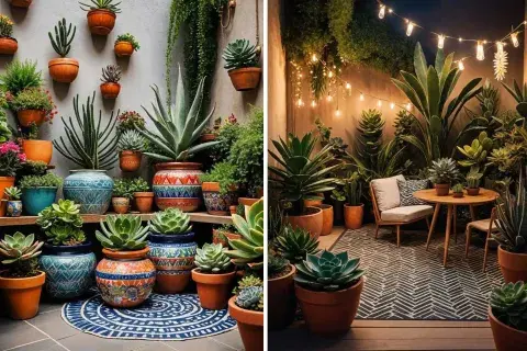 Colocar las plantas en macetas o distribuirlas en sillas o mesas puede ser una buena manera de sumar verde a tu casa Colocar las plantas en macetas o distribuirlas en sillas o mesas puede ser una buena manera de sumar verde a tu casa