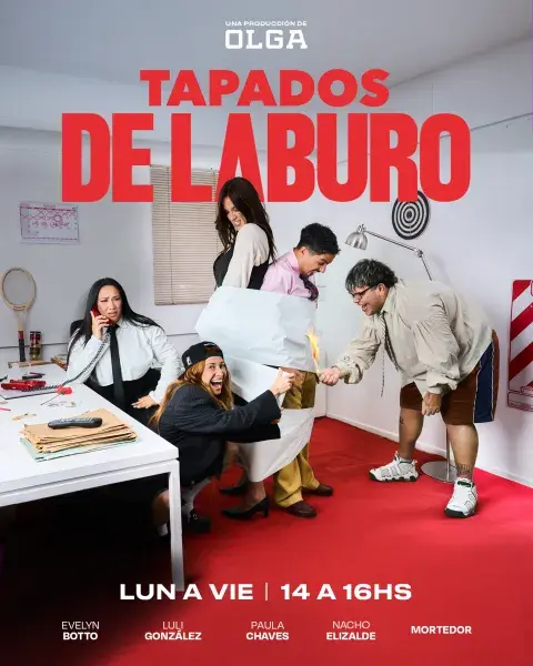Paula Chaves se suma a Olga: póster de su nuevo programa, Tapados de laburo. Paula Chaves se suma a Olga: póster de su nuevo programa, Tapados de laburo.