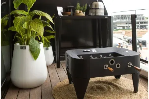 Súper divertido el mini metegol, de Concepto Design.