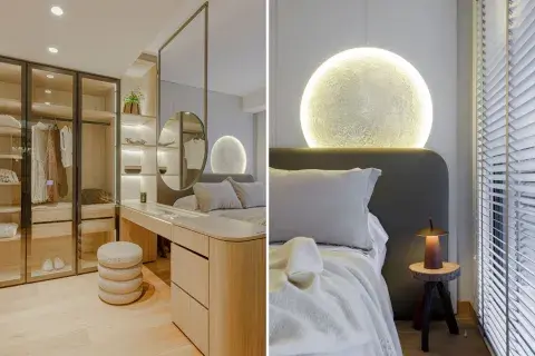 Sabrina Nerguizian crea un efecto noche de luna llena.