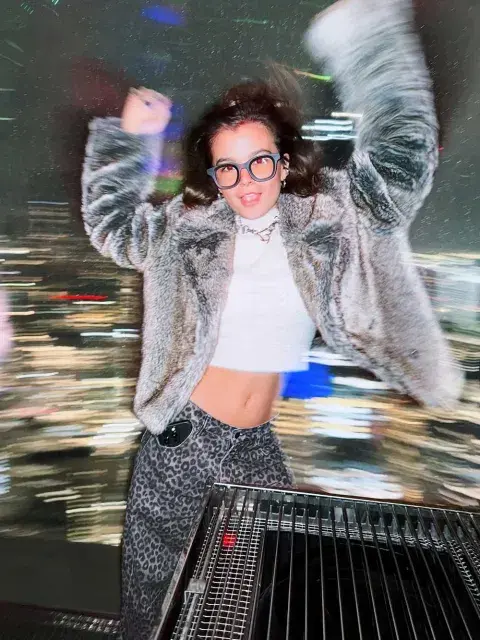 Muna Pauls divertida en Nueva York