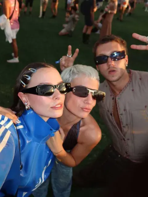 Papryka, Pauli Echeverría y Franco Massini en Coachella 2025 Papryka, Pauli Echeverría y Franco Massini en Coachella 2025