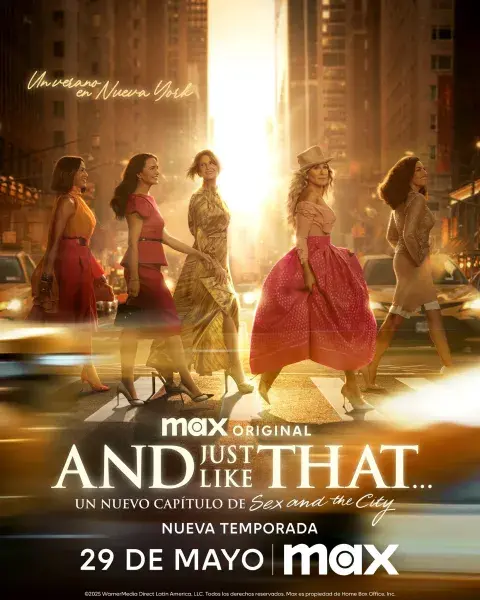 Póster de la temporada 3 de And Just Like That... Póster de la temporada 3 de And Just Like That...