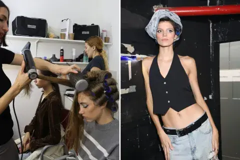La peluquería en el back de Designers. La peluquería en el back de Designers.
