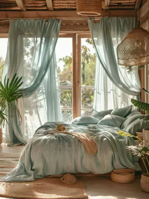 Las cortinas también pueden ayudar a darle un aire renovado a tu habitación Las cortinas también pueden ayudar a darle un aire renovado a tu habitación