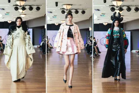 La UBA en el desfile de Nuevos Talentos de CAM fue con diseño muy elaborado. La UBA en el desfile de Nuevos Talentos de CAM fue con diseño muy elaborado.