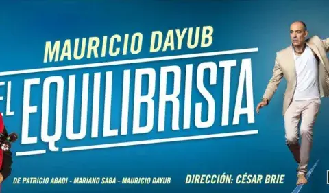 El equilibrista es una obra de teatro de Mauricio Dayub que reflexiona sobre la vida adulta, la juventud, la familia y el paso del tiempo