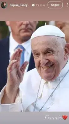El mensaje de Nncy Duplaa por la muerte del Papa
