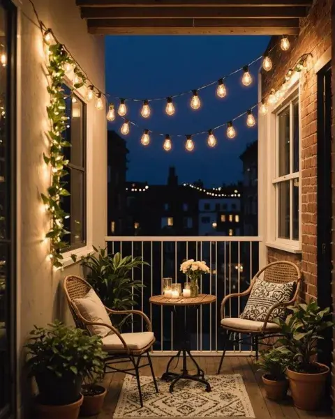 5 ideas económicas para decorar tu balcón y hacerlo más acogedor