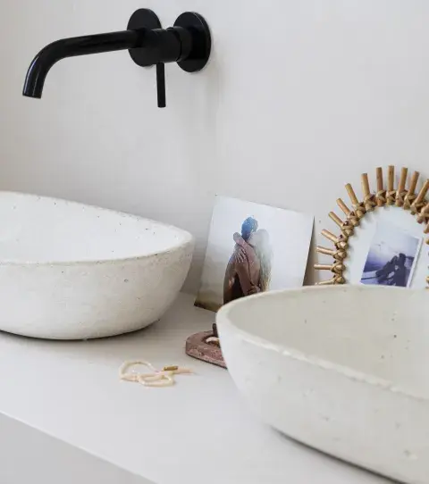 baño en la casa de Daf