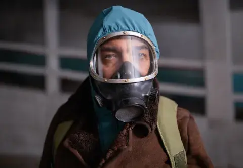 Foto de Ricardo Darín en El Eternauta.