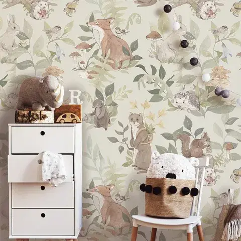 Ideas de empapelados para cuartos de chicos