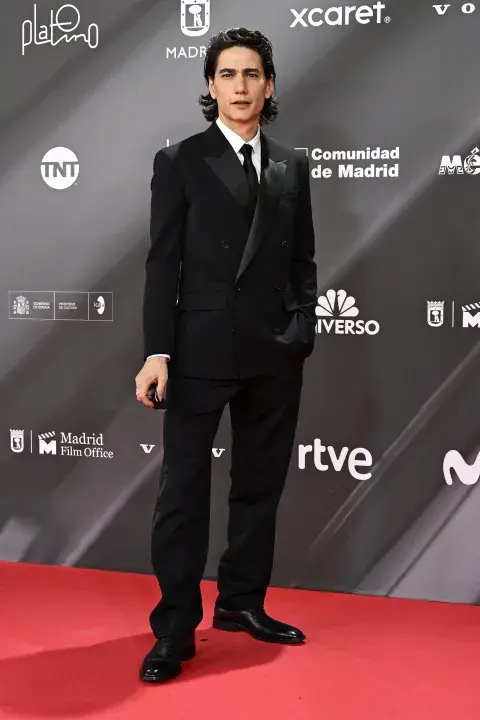 Enzo Vogrincic en la alfombra roja de los Premios Platino 2025. Enzo Vogrincic en la alfombra roja de los Premios Platino 2025.