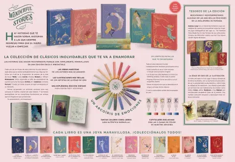 Así es la colección Historias Maravillosas de RBA. Así es la colección Historias Maravillosas de RBA.