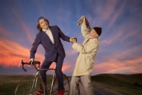 Mauricio Dayub y Gustavo Luppi