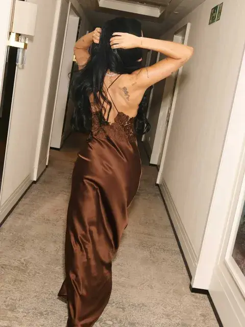 El look elegante de Oriana Sabatini El look elegante de Oriana Sabatini