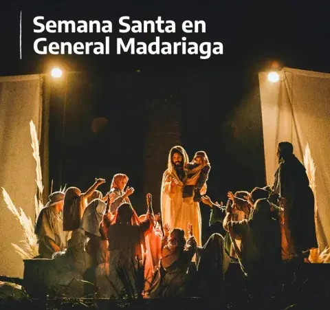 Imagen de La Pasión según San Juan, en General Madariaga.