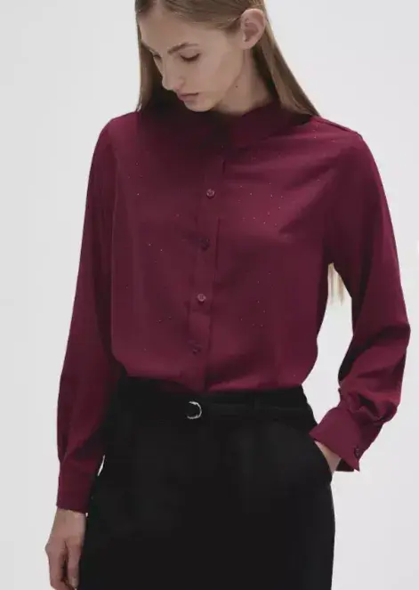 Camisa borgoña