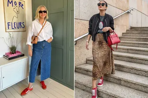 Directo del año 2000, las zapatillas rojas llegan para quedarse en este 2025