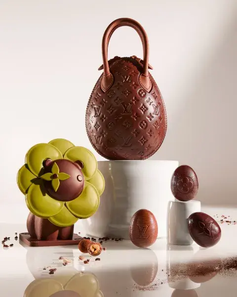 Los huevos de Pascua de Louis Vuitton. Los huevos de Pascua de Louis Vuitton.