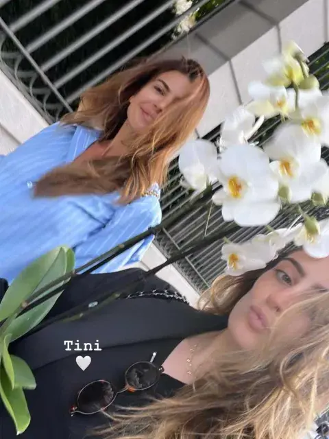 Juliana Awada con su hija mayor, Tini Barbier Juliana Awada con su hija mayor, Tini Barbier