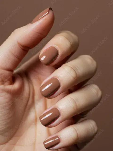 Podés jugar con las distintas tonalidades dentro del marrón para tus looks