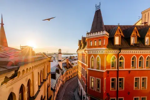 Un viaje a las casas rojas de Suecia, declaradas de interés en la Unesco Un viaje a las casas rojas de Suecia, declaradas de interés en la Unesco