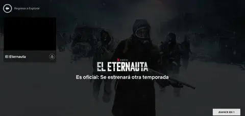 La confirmación de la temporada 2 de El Eternauta en Netflix. La confirmación de la temporada 2 de El Eternauta en Netflix.