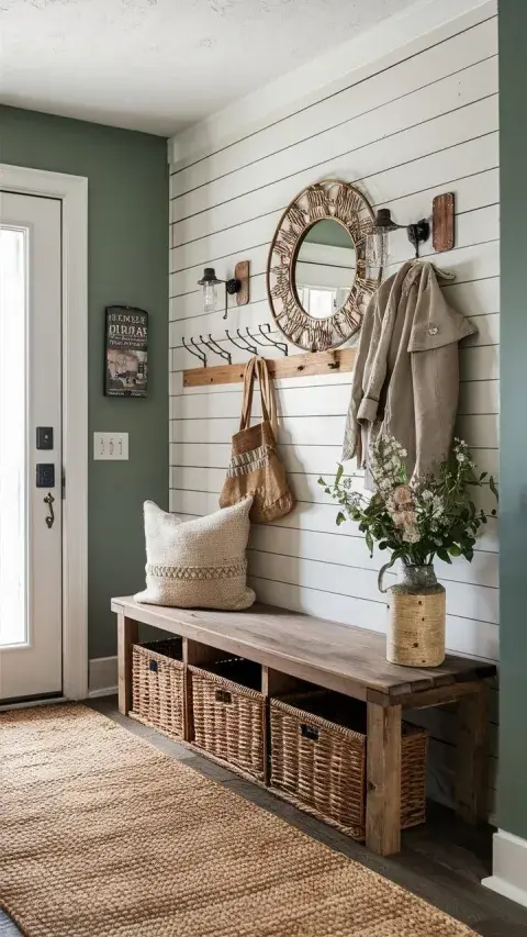 6 ideas económicas y simples para renovar la entrada de casa