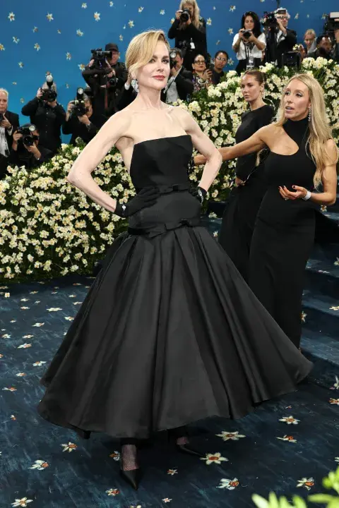 Nicole Kidman en la Met Gala 2025. Nicole Kidman en la Met Gala 2025.